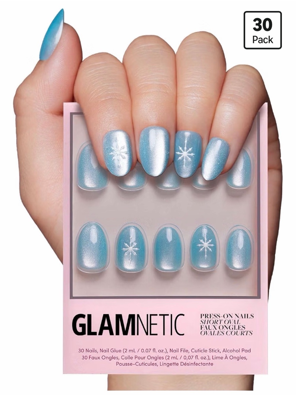 Glamnetic SubZero Press-On Nails (30 Pack)